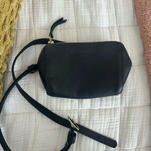 NEW Portland Leather Black Belt Bag